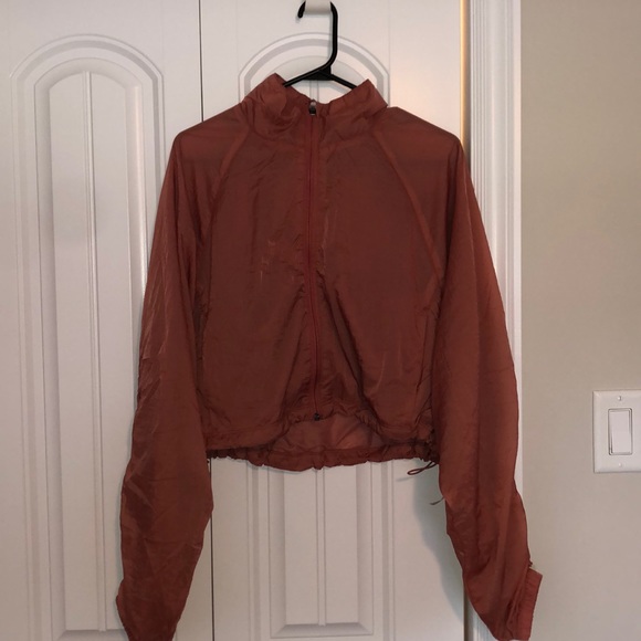 Cropped rain jacket - Picture 1 of 6